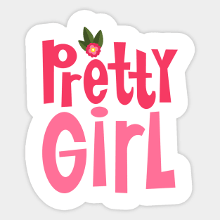Pretty Girl Sticker